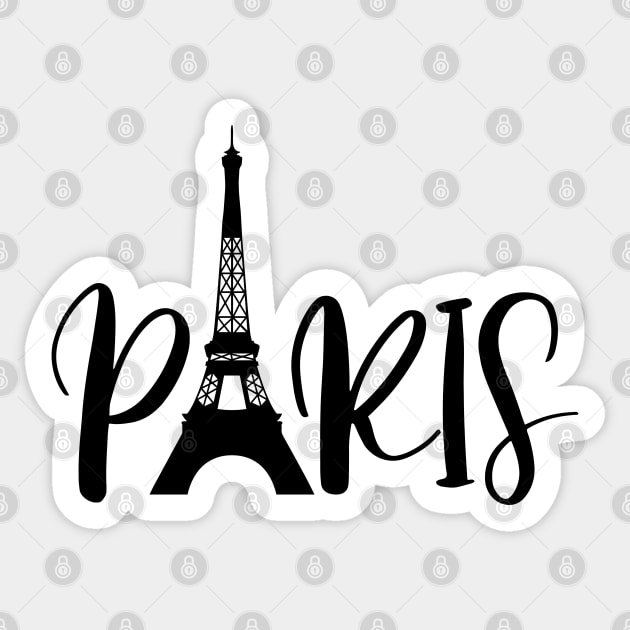 Paris Sticker by defytees